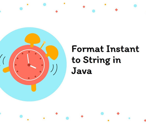 Format Instant to String in java