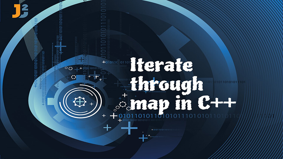 Iterate through map in C++