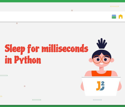 Sleep for milliseconds in python