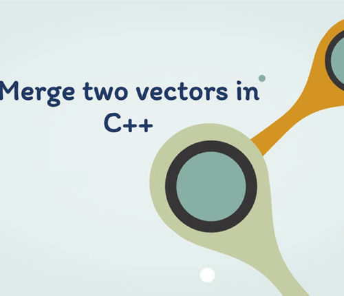 Merge two vectors in C++