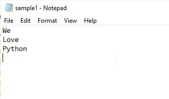Write list to file Python output