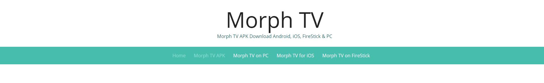 Morph Tv 