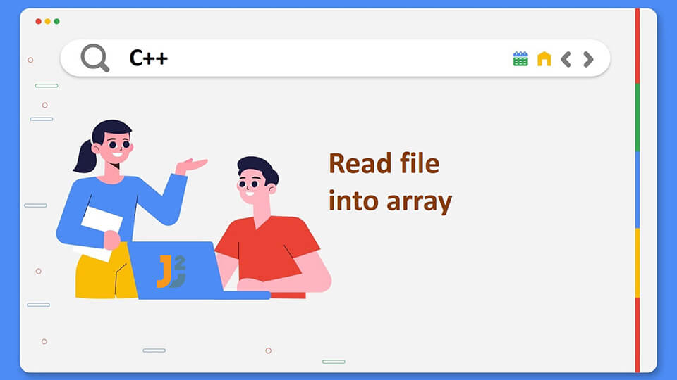 C++ read file into array