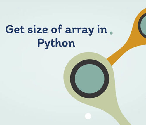 Python array size