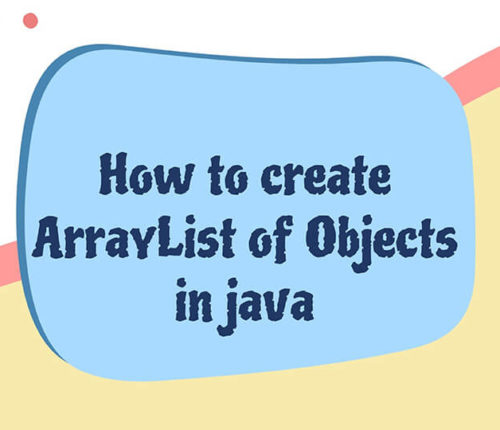 Java ArrayList of objects