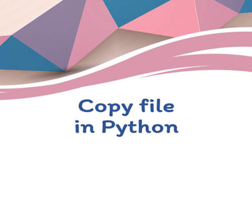 Copy file Python