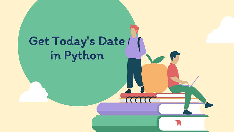Get today's date in Python