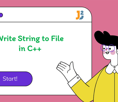 Write String to file in C++