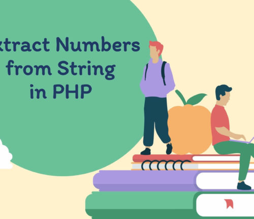 Extract numbers from String in PHP