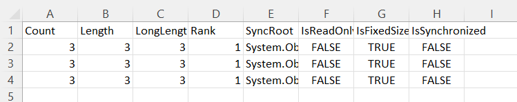Write Array to CSV file in PowerShell