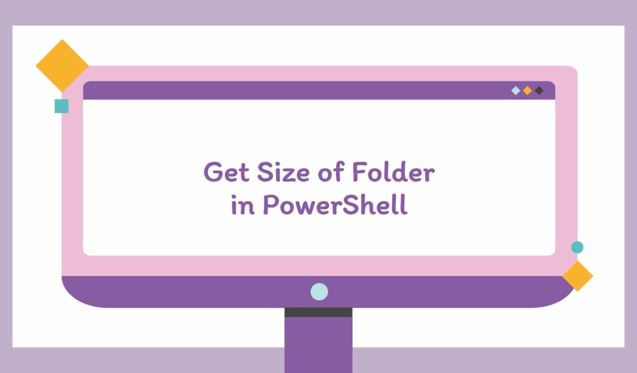 Get size of folder in PowerShell