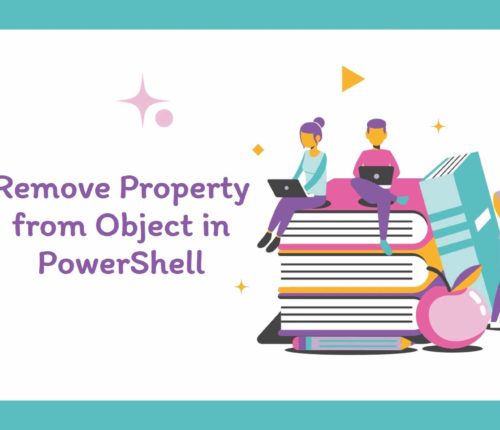 Remove property from Object in PowerShell