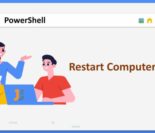 PowerShell restart Computer