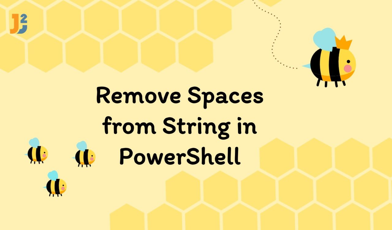 Remove spaces from String in PowerShell