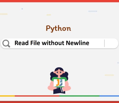Read File without newline in Python