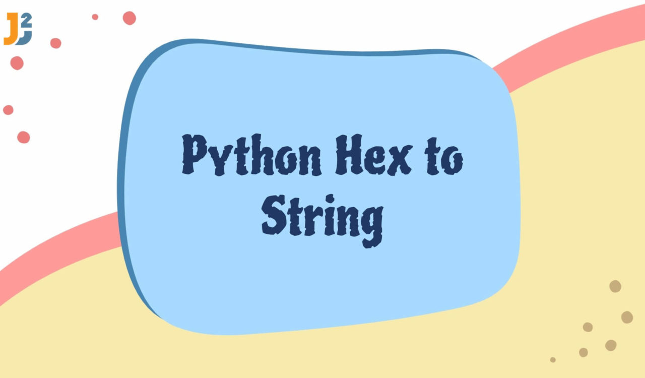 Python hex to String
