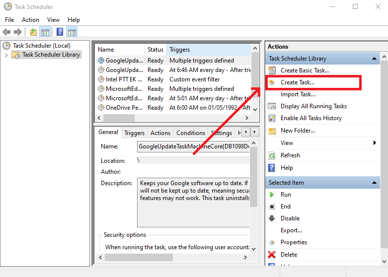 run powershell script at startup - create task run powershell script at startup - create task