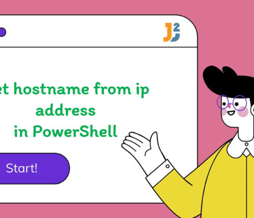 PowerShell get hostname from ip address