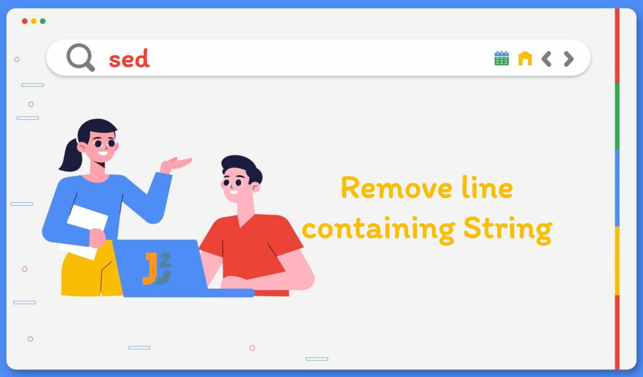 sed remove line containing string