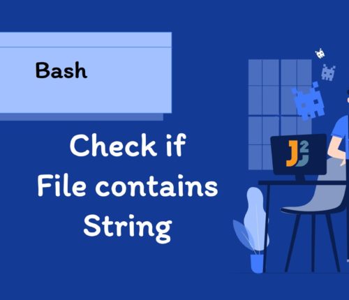Bash Check if Output contains String