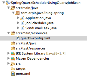 Quartz scheduler example sales java spring boot