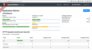 Jhipster metrics