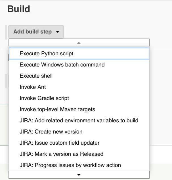 Jenkins Add Build step