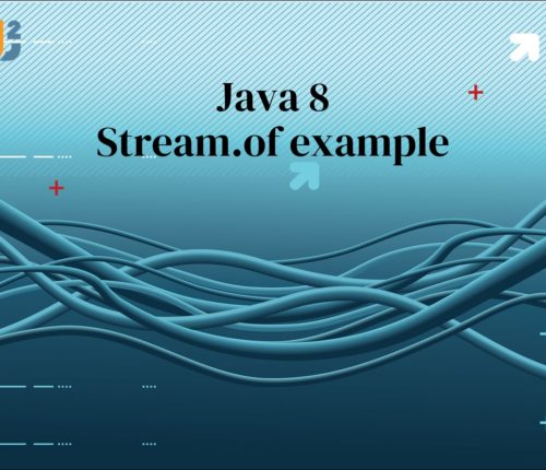 Java 8 Stream.of example