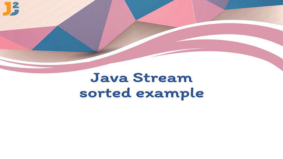 Java Stream Sorted
