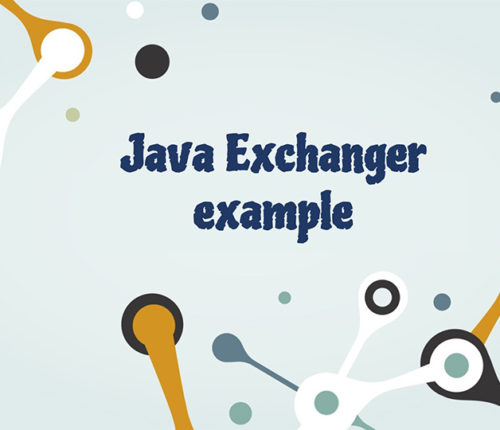 Java Exchanger example