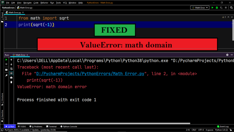 solved-valueerror-math-domain-error-in-python-java2blog