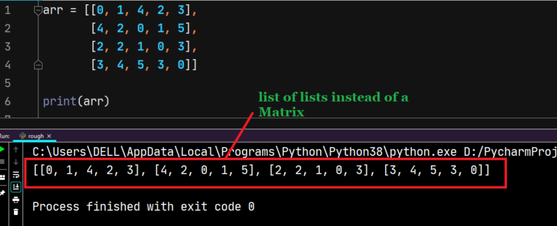 how-to-print-a-matrix-in-python-3-ways-java2blog