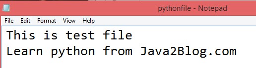 Write to file in Python