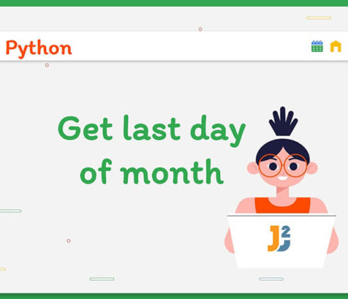 Last day of month in Python