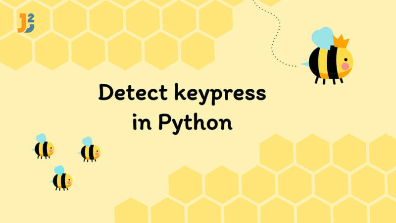 Detect keypress in Python