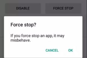 force stop CQATest