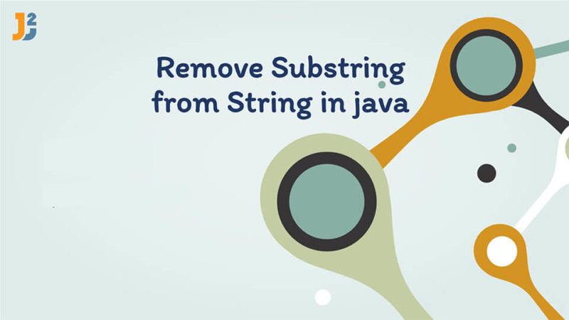 Remove substring from String in Java - Java2Blog