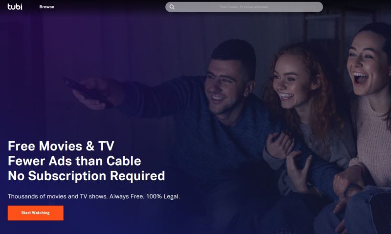 Tubitv - Couchtuner alternatives