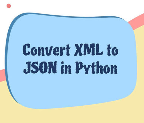 Python XML to JSON