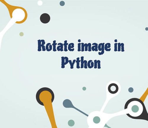 Rotate image Python