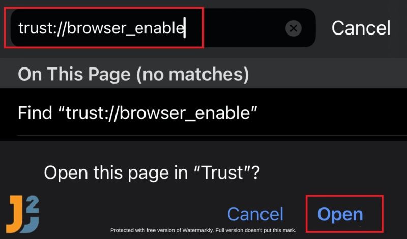 trust browser enable