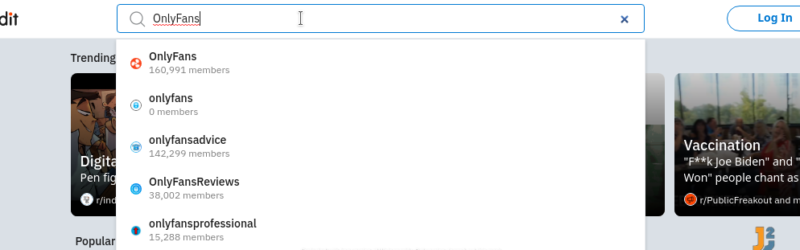 how to find someone on OnlyFans using Reddit