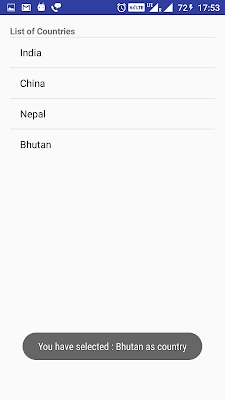 Android Simple ListView Tutorial