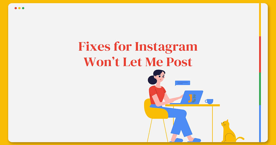 Instagram won't let me post