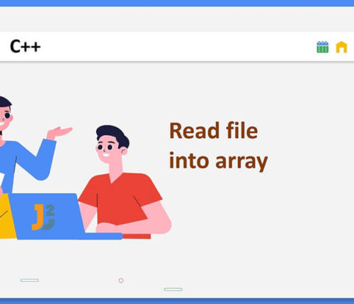 C++ read file into array