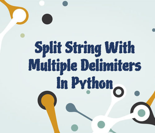 Split String with multiple delimiters