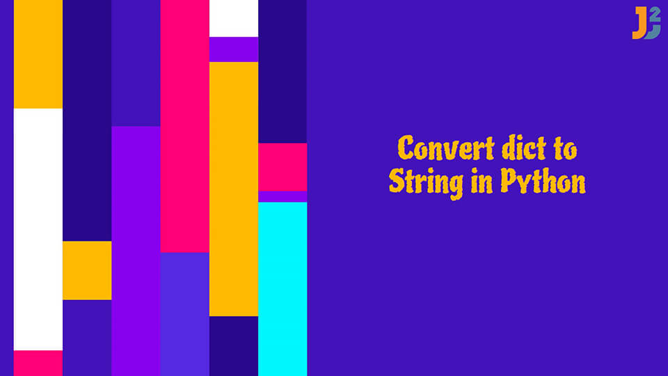 Convert dict to String in Python