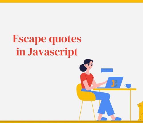 Escape quotes in Javascript