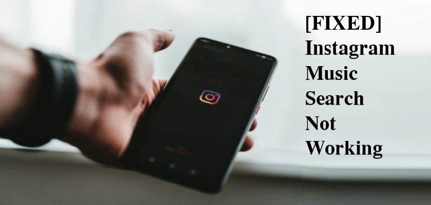 Instagram Music Search Not Working