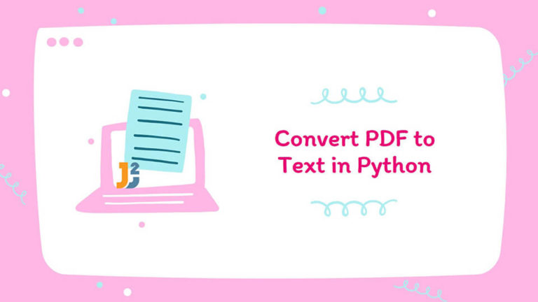 Convert pdf to text in python java2blog